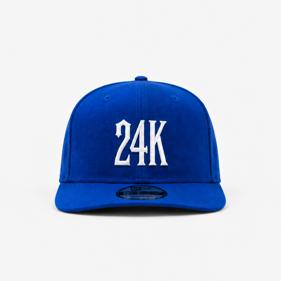 24K Blue Snapback